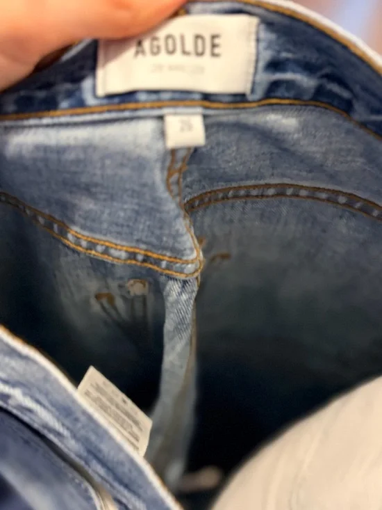 Agolde Double Pocket Riley - Size 25 - Picture 10 of 10